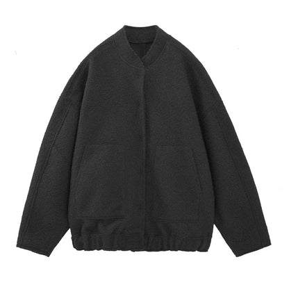 Women's Casual Cardigan Stand Collar Jacket