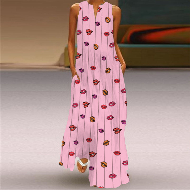 Casual Summer Woman Maxi Dress