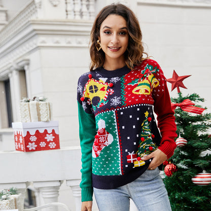 Christmas Snowflake Knitwear Christmas Tree Sweater