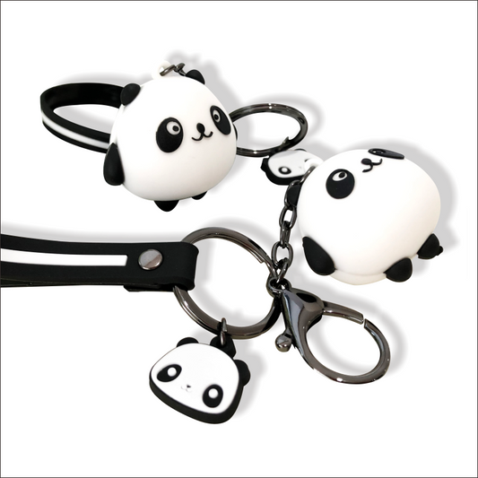 Cute Panda Keychain Pendant Ornament