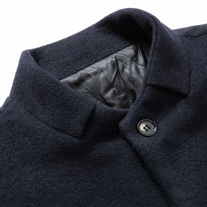 Men's Formal Stand Collar Button Cardigan Jacket