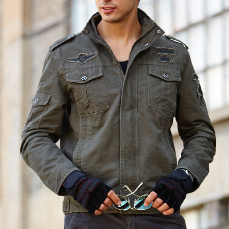 Men's Thin Jacket Bomber Jacket