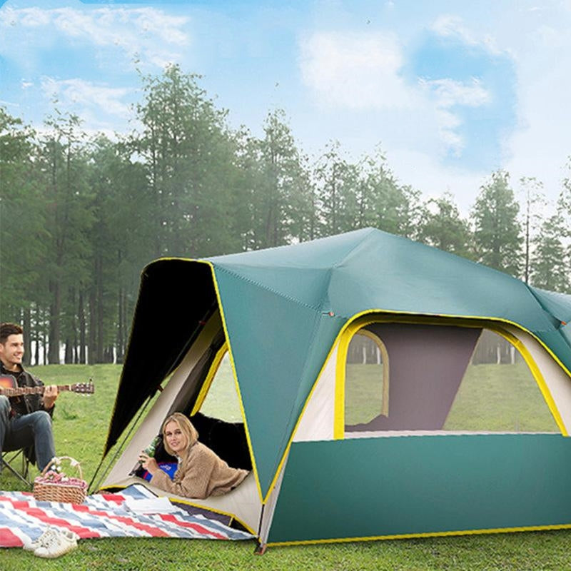 Outdoor Thickened Tent Beach Sunscreen Camping Automatic Quick Opening Tent