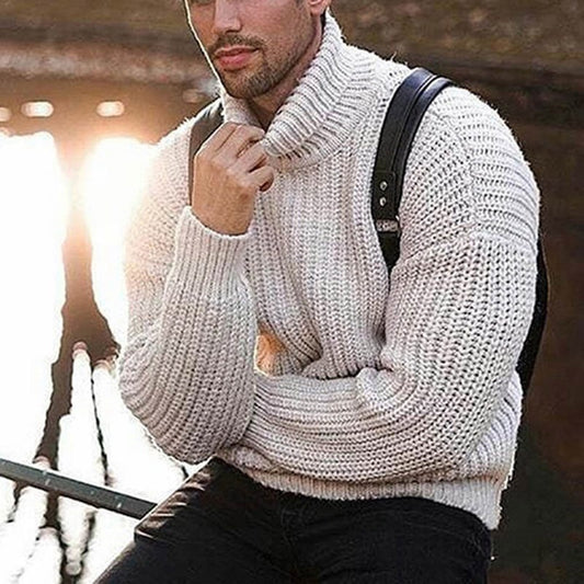 Men's Casual Turtleneck Sweater