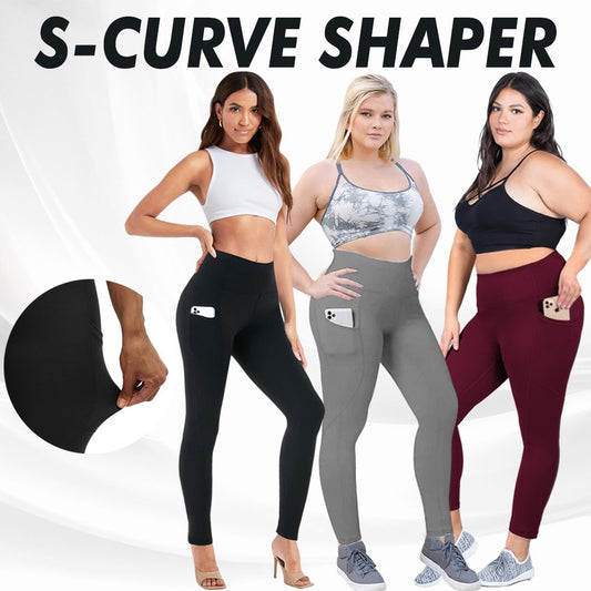 Align High Waist Stretch Tummy Booty Slimming Butt Lift Plus-Size Leggings with Pockets