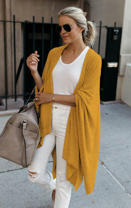 Women's Casual Loose Cardigan Shawl