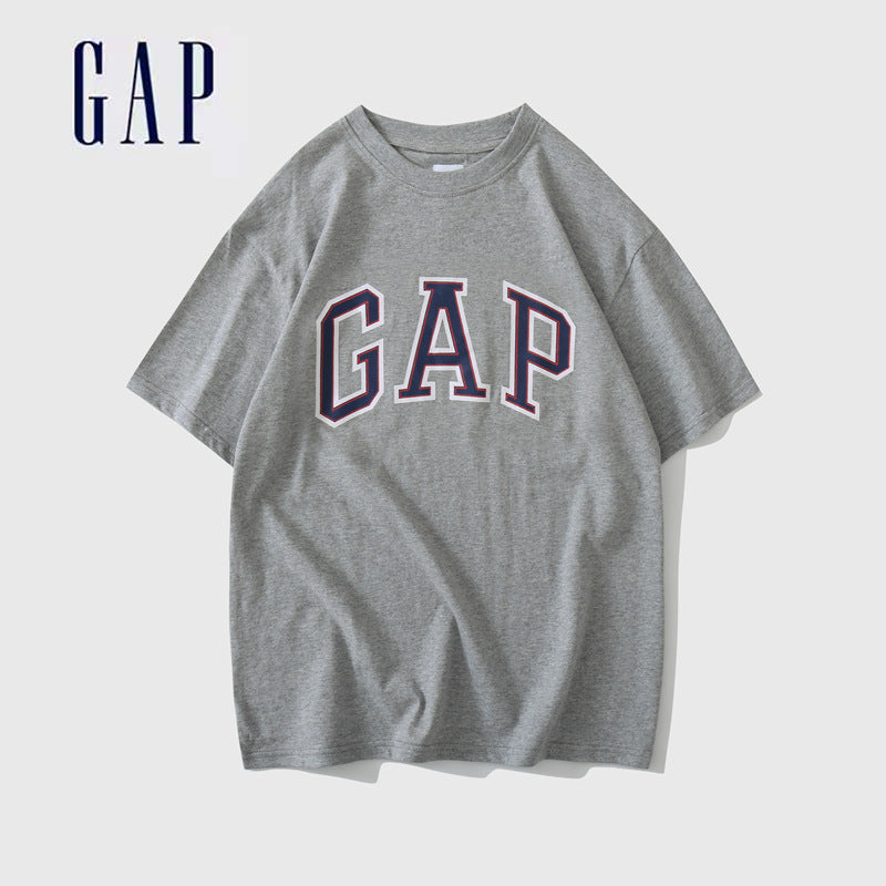 GAP Letters Print Casual Unisex T-Shirt