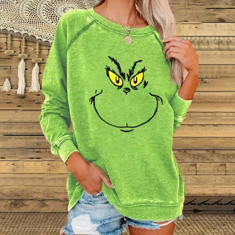 Grinch Christmas Women's Casual Sweatshirt