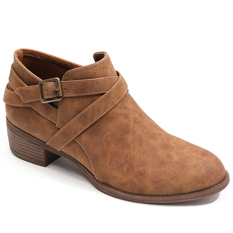 Women's Fall Vintage Plush Boots