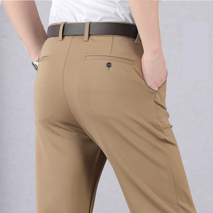 Men's Thick Casual Formal Suit Trousers And Trousers