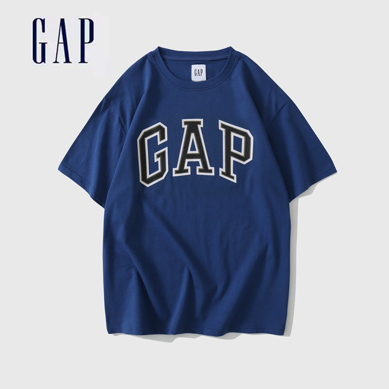 GAP Letters Print Casual Unisex T-Shirt