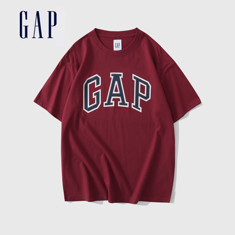 GAP Letters Print Casual Unisex T-Shirt