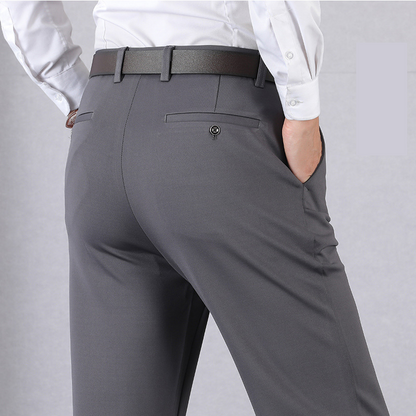 Men's Thick Casual Formal Suit Trousers And Trousers