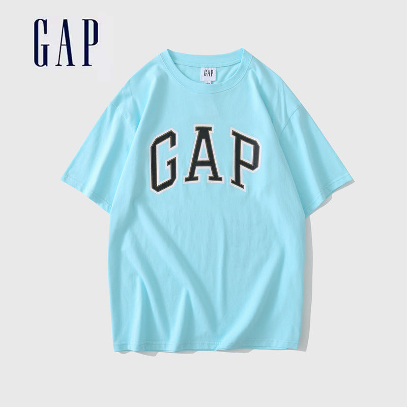 GAP Letters Print Casual Unisex T-Shirt