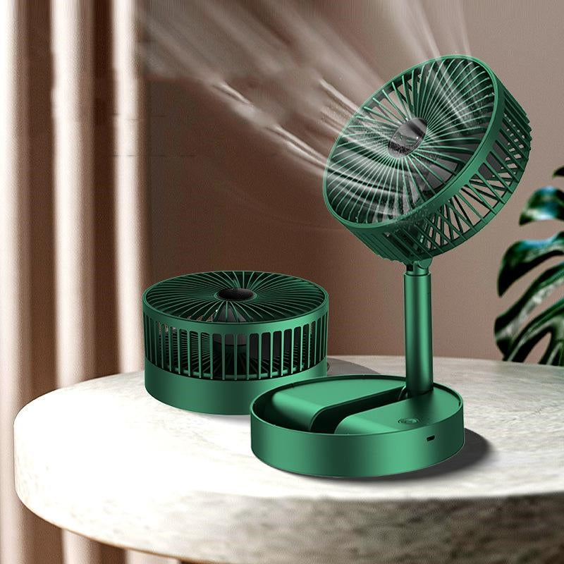 Folding Mini Electric Fan USB Charging Fan Silent Portable Fan